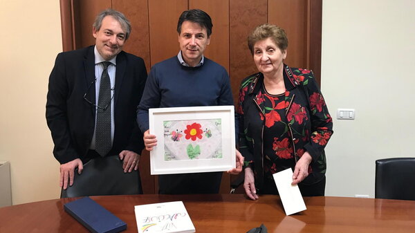 La visita del Presidente del Consiglio ai pazienti del Bambino Gesù