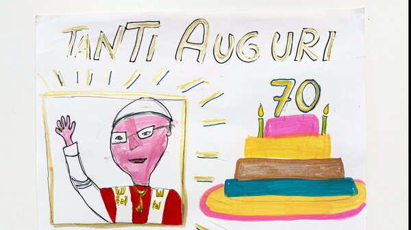 un mondo di pace, l'augurio dei bambini per il compleanno di papa leone